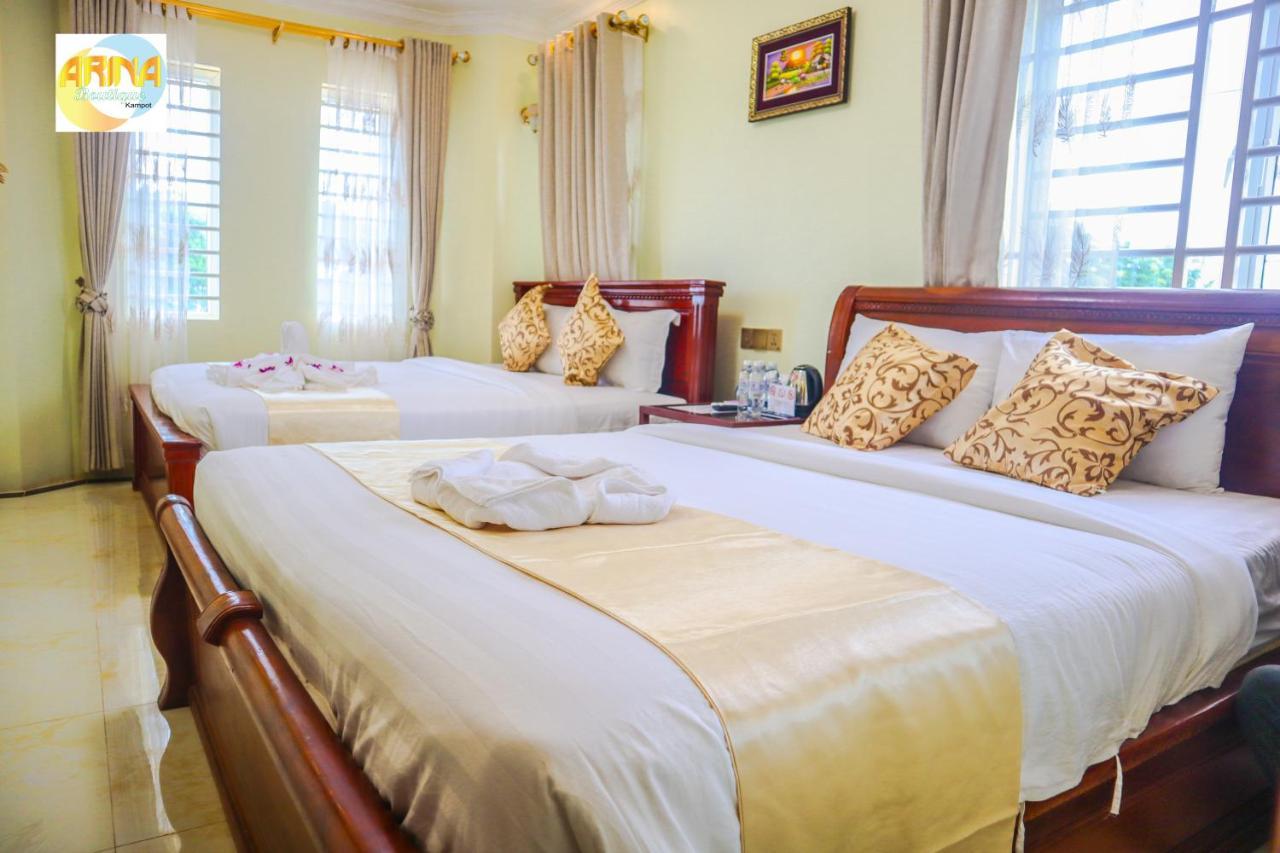 Hotel Arina Boutique Kampot Exterior foto