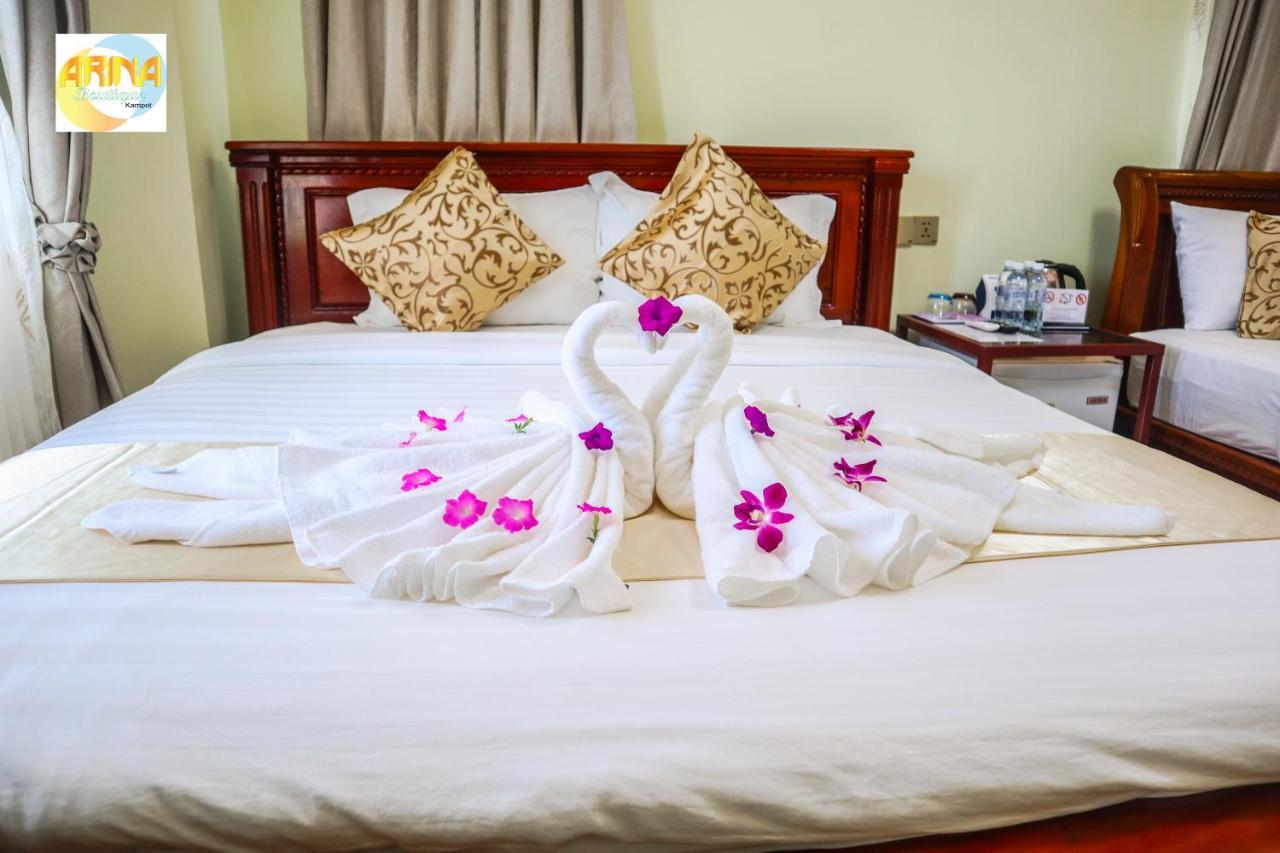 Hotel Arina Boutique Kampot Exterior foto
